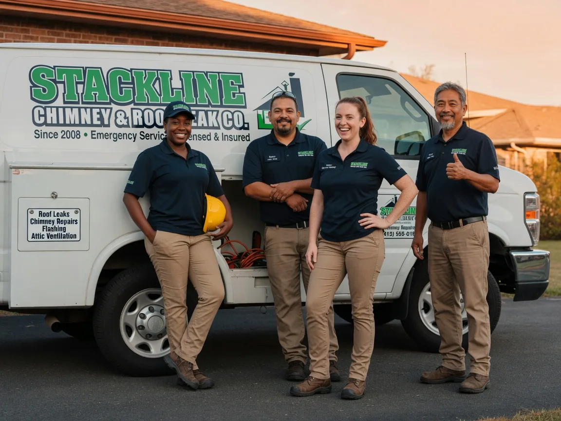 Chimney flashing repair company in Mildred, PA